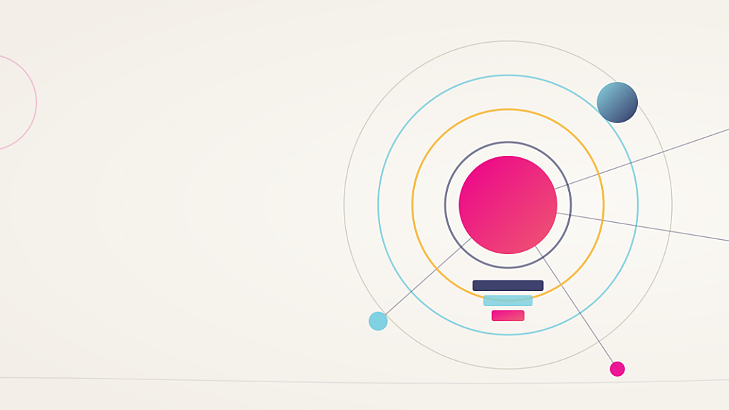Abstract graphic of AI and marketing foundations