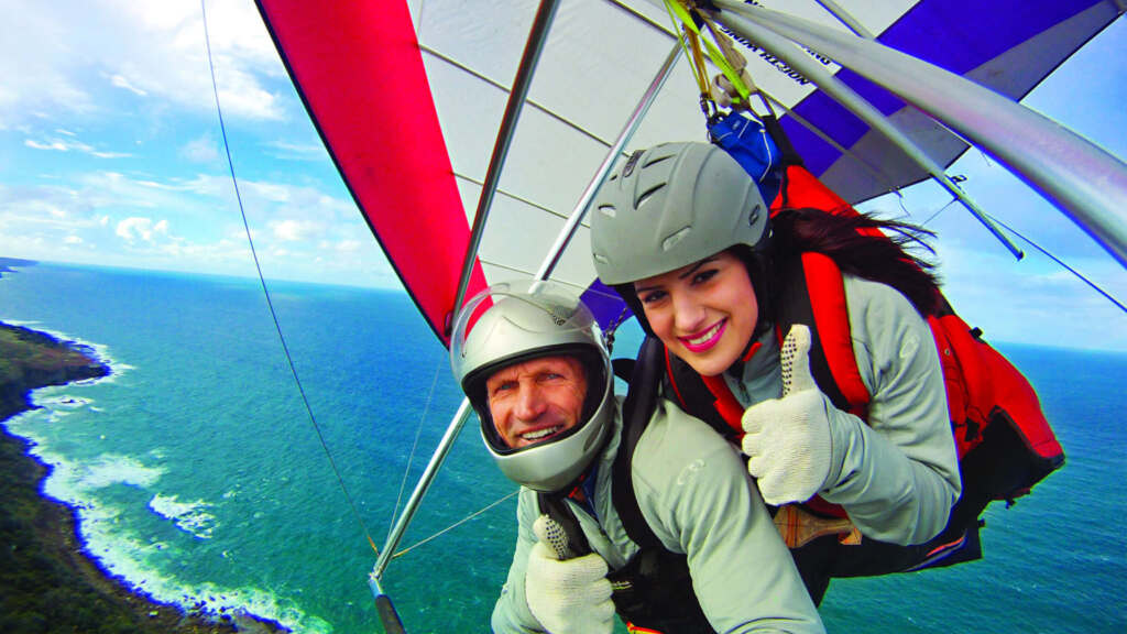 Hang gliding with Sports Aviation Federation of Australia